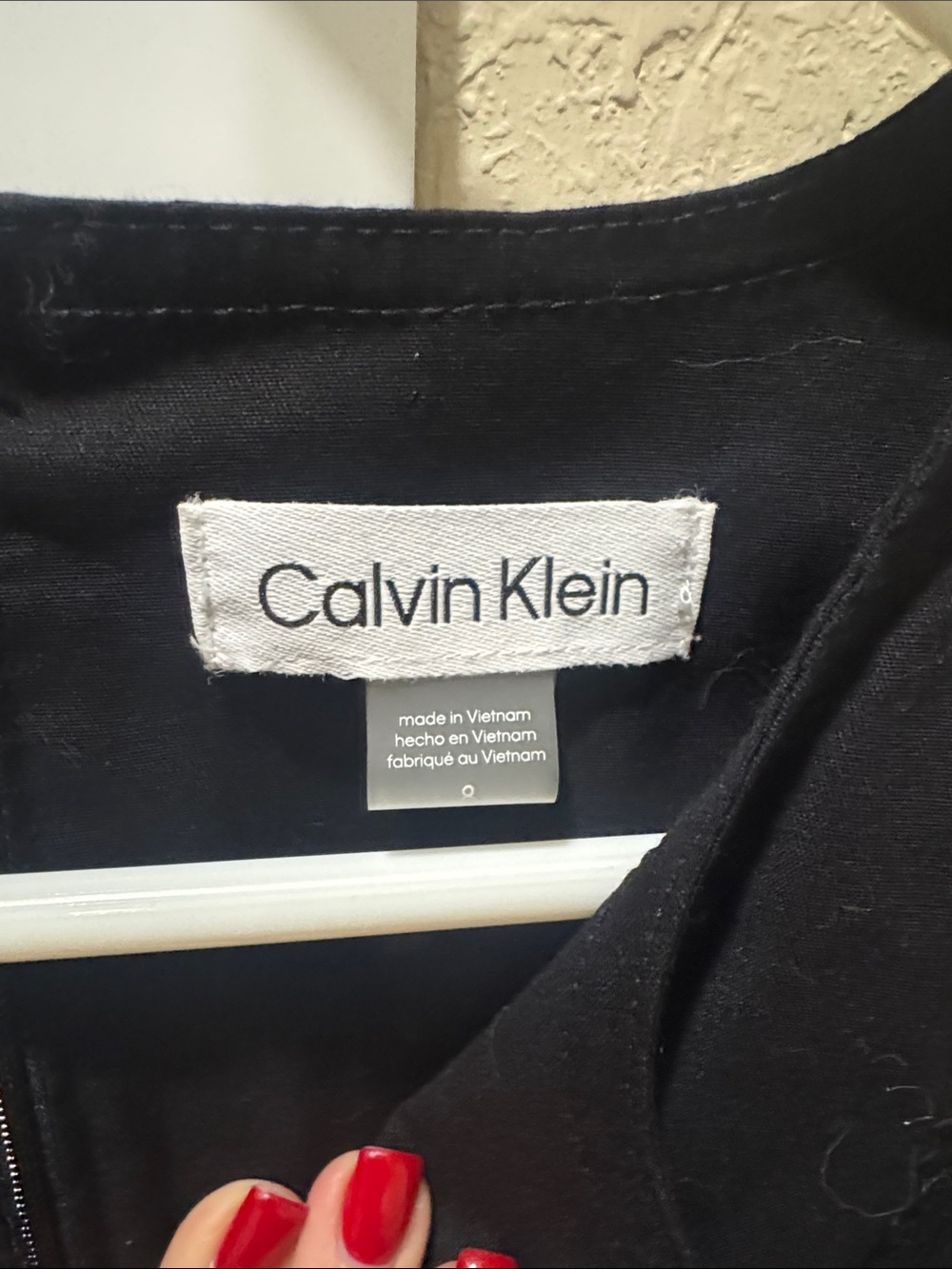 Calvin Klein Women's Black dress - Classic Slim Fit